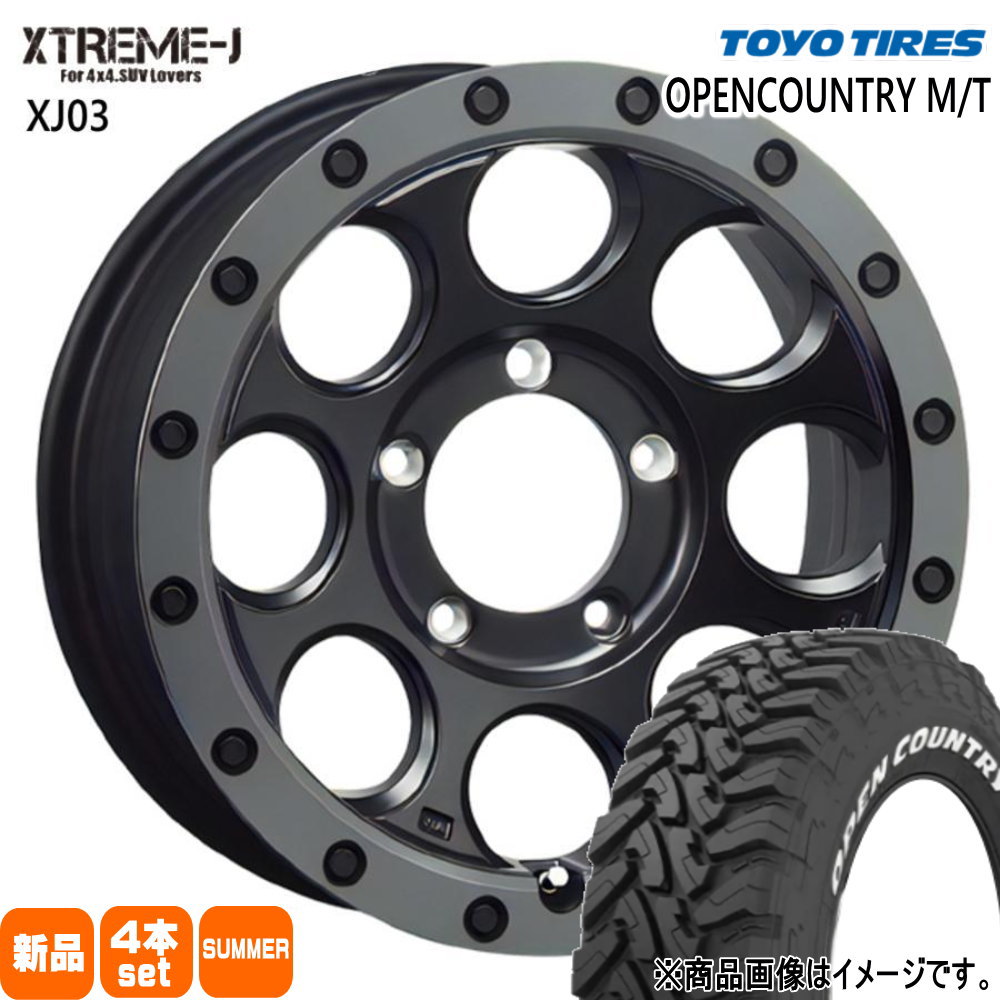 ジムニー XTREME-J XJ03 16インチ ホイール JB64 JB23 ジムニー XTREME-J XJ03 16インチ ホイール JB64 JB23本当に