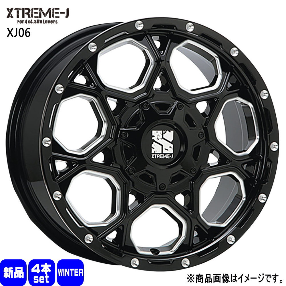 ［オッター］XTREME-J XJ03 スタッドレス 17インチ 美品】MLJ エクストリームJ XTREME-J XJ03 17in 8J+20 139.7 BF