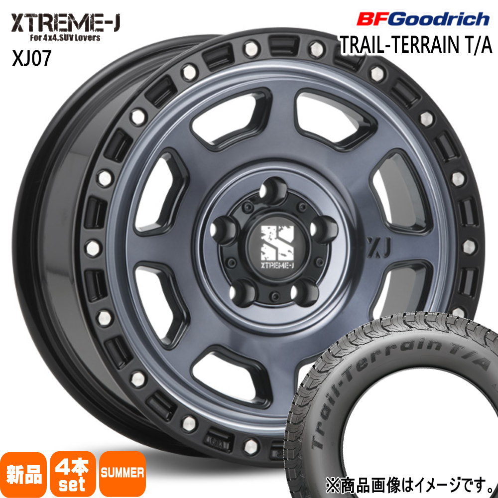 BFグッドリッチ - 225/60R17 99H TRAIL-TERRAIN T/A 夏用 炎節タイア XTREME-J XJ07 エクストレイル T31  17in