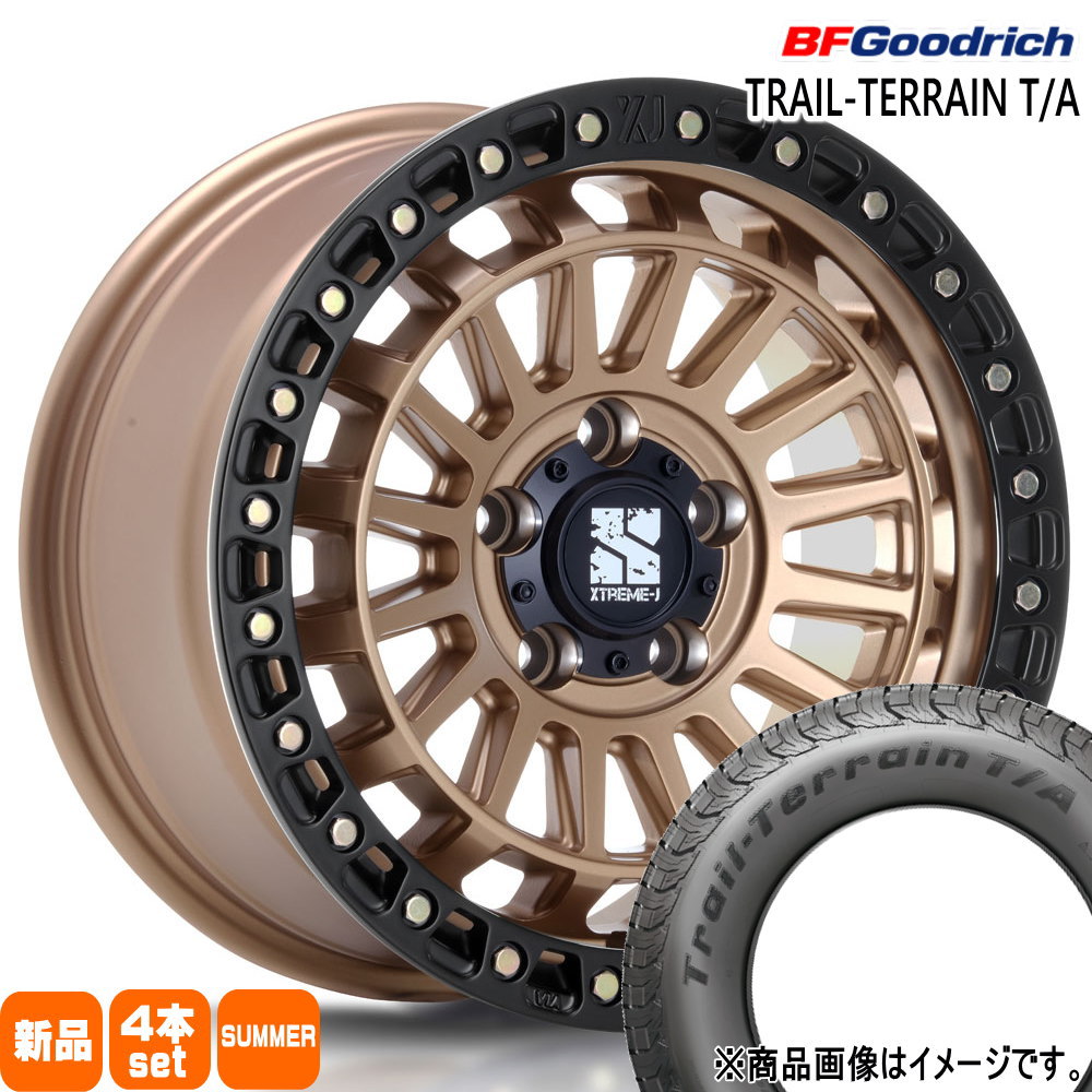 215/60R17 96H BFグッドリッチ TRAIL-TERRAIN T/A 夏用 サマータイヤ XTREME-J XJ08 T30/T31エクストレイル /20系ヴェルファイア 17インチ