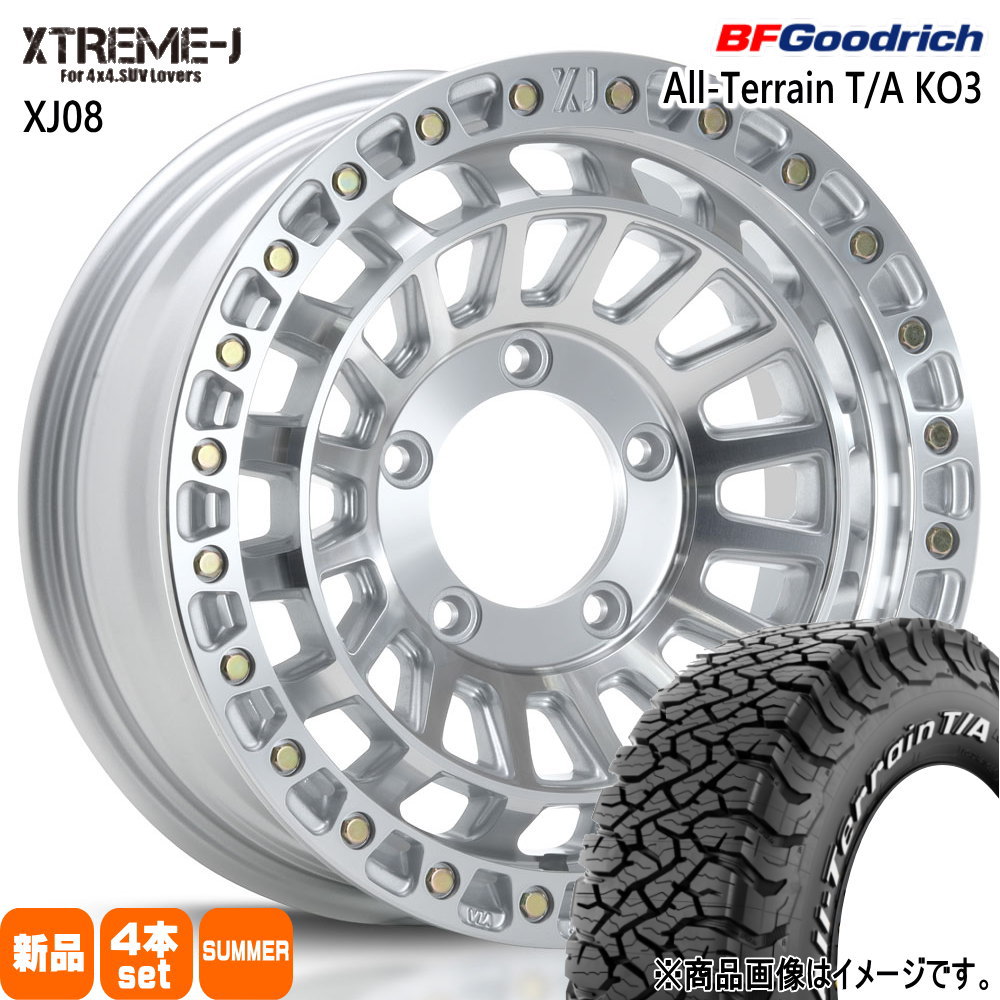 175/80R16 92S LRC LT BFグッドリッチ All-Terrain T/A KO3 夏用 サマータイヤ XTREME-J XJ08 JB64 JB23 ジムニー 専用  16インチ