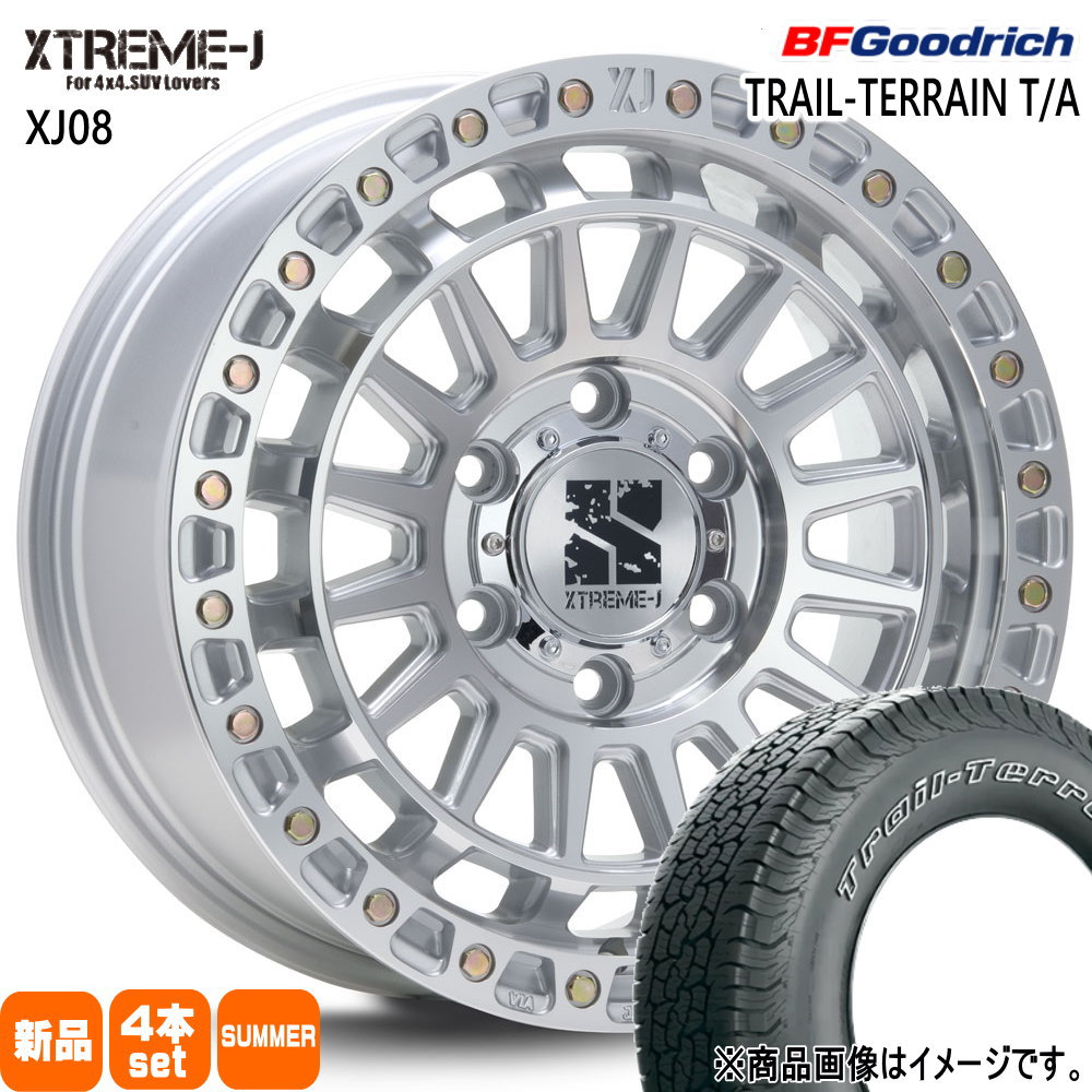 265/65R18 114T BFグッドリッチ TRAIL-TERRAIN T/A 夏用 サマータイヤ XTREME-J XJ08 ランクル250 / ランクル300 18インチ
