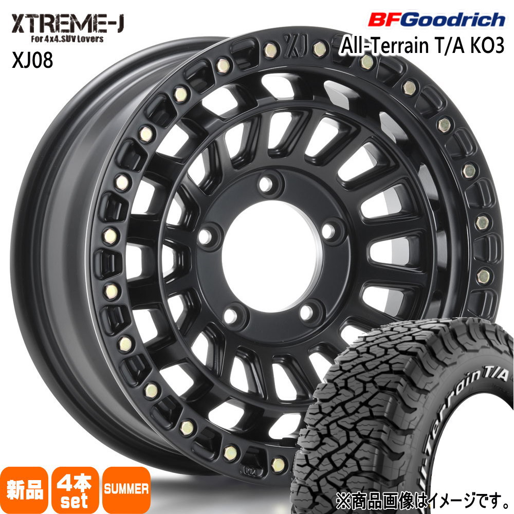 215/70R16 100/97S LRC LT BFグッドリッチ All-Terrain T/A KO3 夏用 サマータイヤ XTREME-J XJ08 JB64 JB23 ジムニー 専用  16インチ