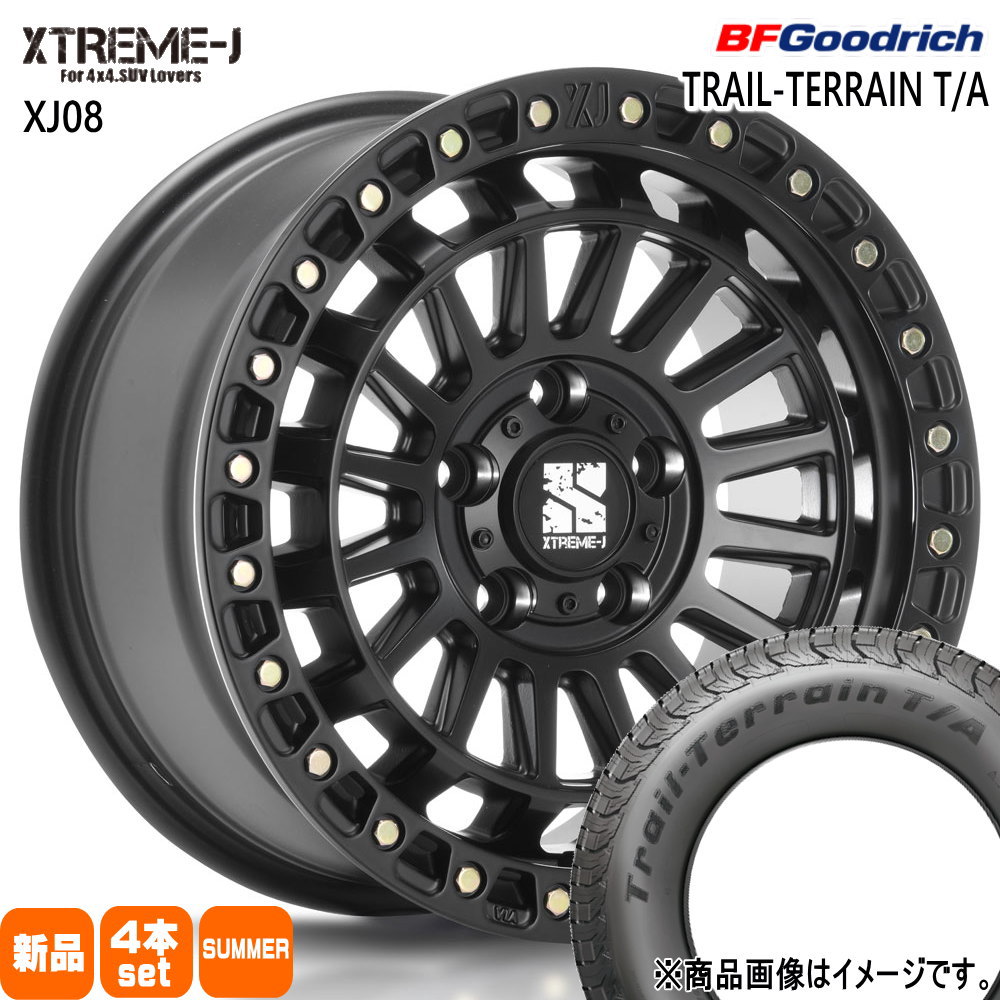 225/60R18 100H BFグッドリッチ TRAIL-TERRAIN T/A 夏用 サマータイヤ XTREME-J XJ08 RAV4 ハリアー  18インチ