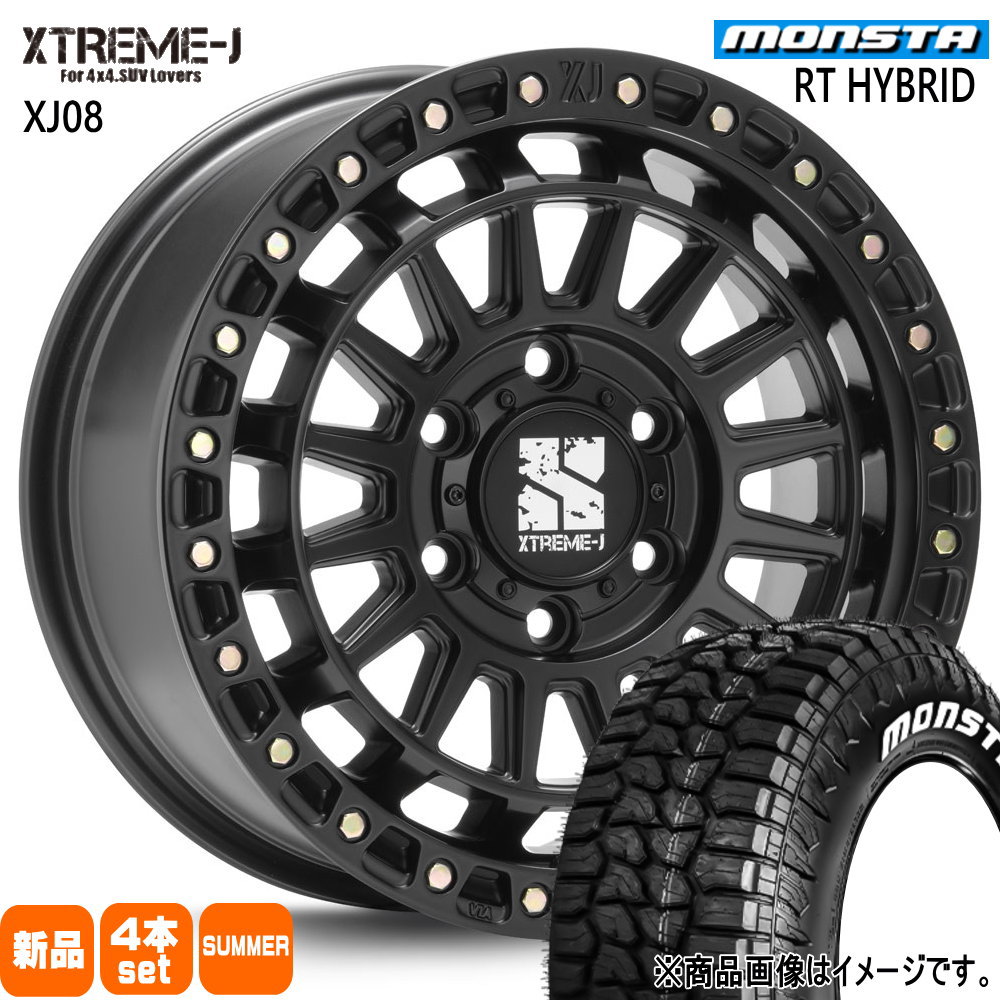 285/70R17  モンスタ RT HYBRID 夏用 サマータイヤ XTREME-J XJ08 トヨタ ランクル 250 300 17インチ