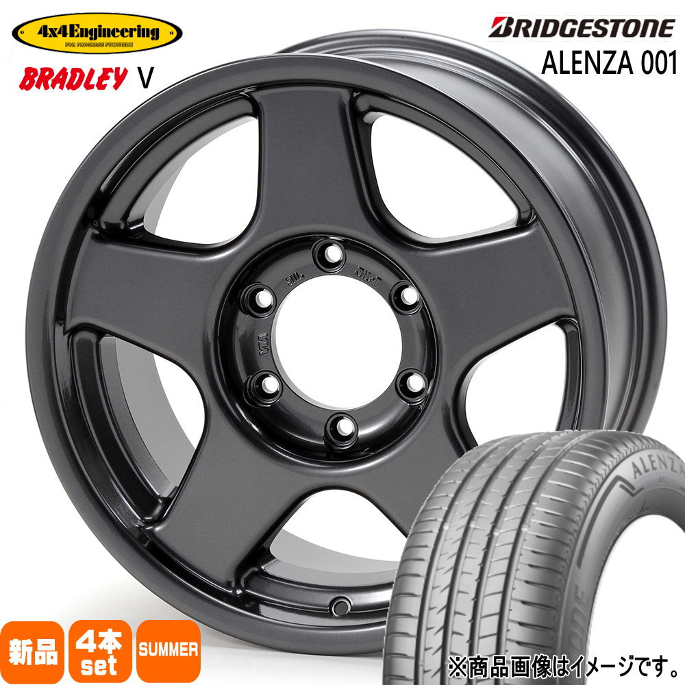 トヨタ FJクルーザー ハイラックス プラド ブリヂストン ALENZA 001 265/70R17 夏タイヤ 4×4Engineering BRADLEY V 8.5J 6穴 6/139.7 17インチ : 4x4bradleyv gm 1785 106139 bs001 2657017 : タイヤショップ78