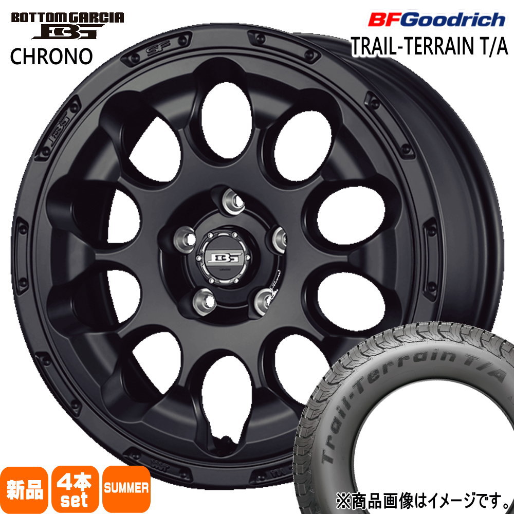 スバル SK系フォレスター BFグッドリッチ 225/60R17 99H TRAIL-TERRAIN T/A 夏用 サマータイヤ BOTTOM GARCIA CHRONO 17インチ