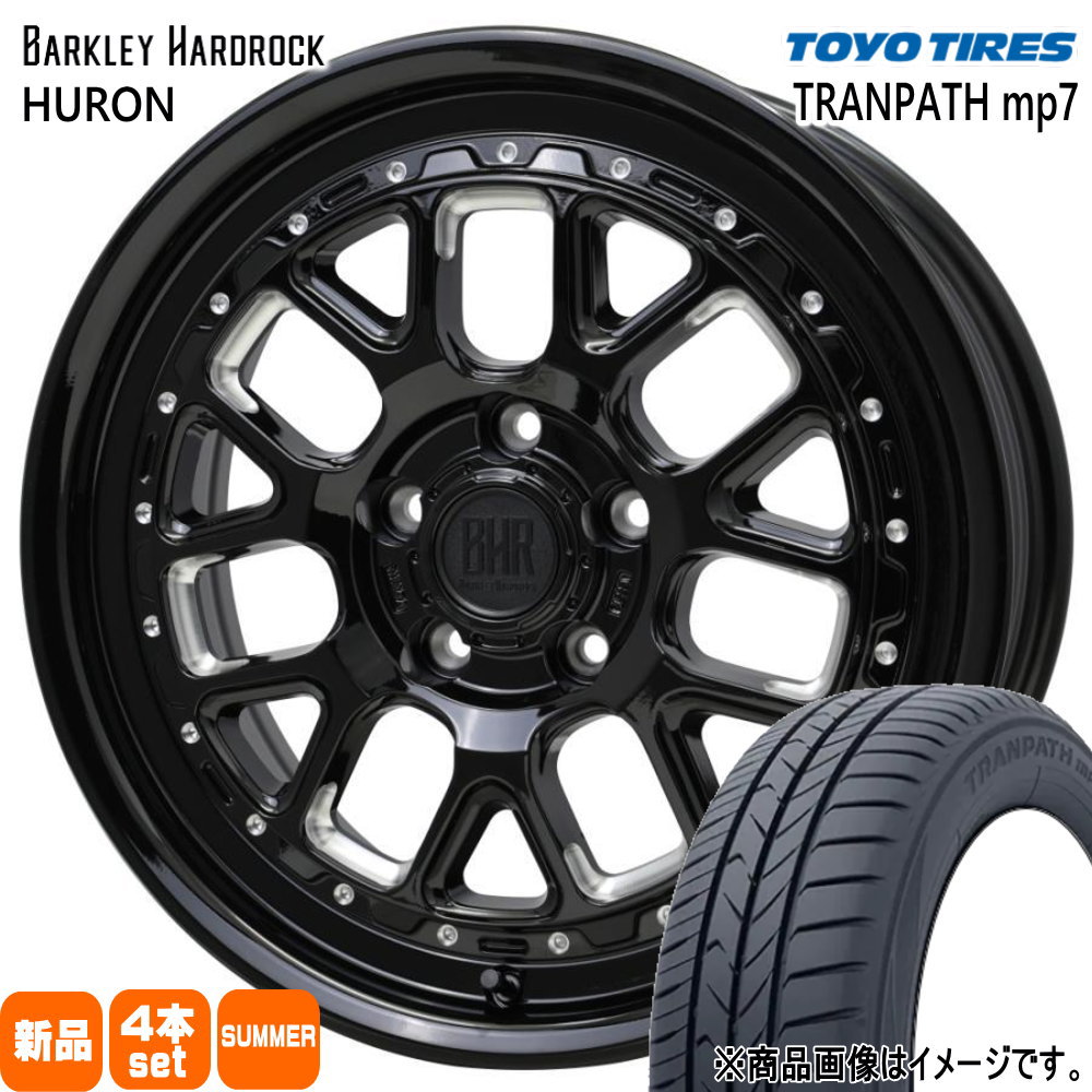 デリカD5/T31エクストレイル トーヨータイヤ 225/60R17  TRANPATH mp7 夏用 サマータイヤ BARKLEY HARDLOCK HURON