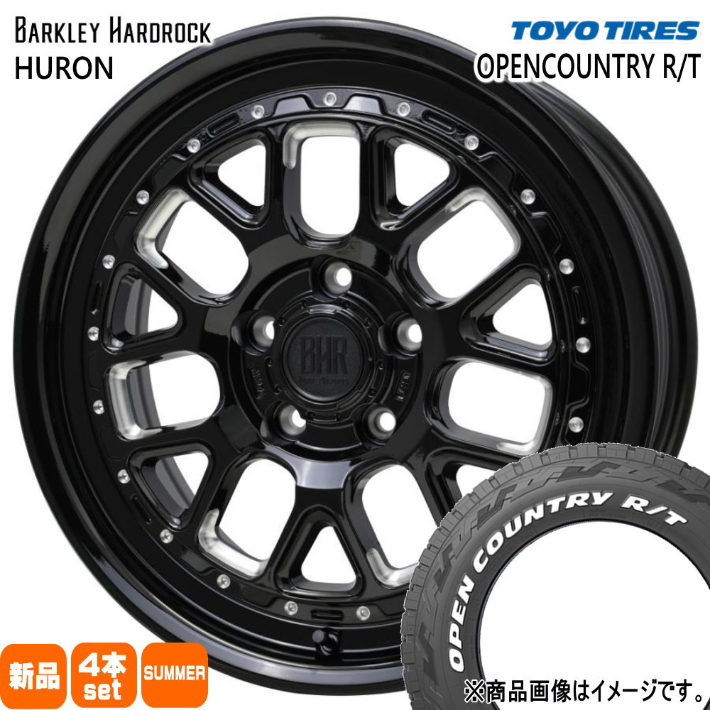 三菱 デリカD5 / RAV4 / T31エクストレイル トーヨータイヤ 235/70R16 106Q OPENCOUNTRY R/T 夏用 サマータイヤ BARKLEY HARDLOCK HURON