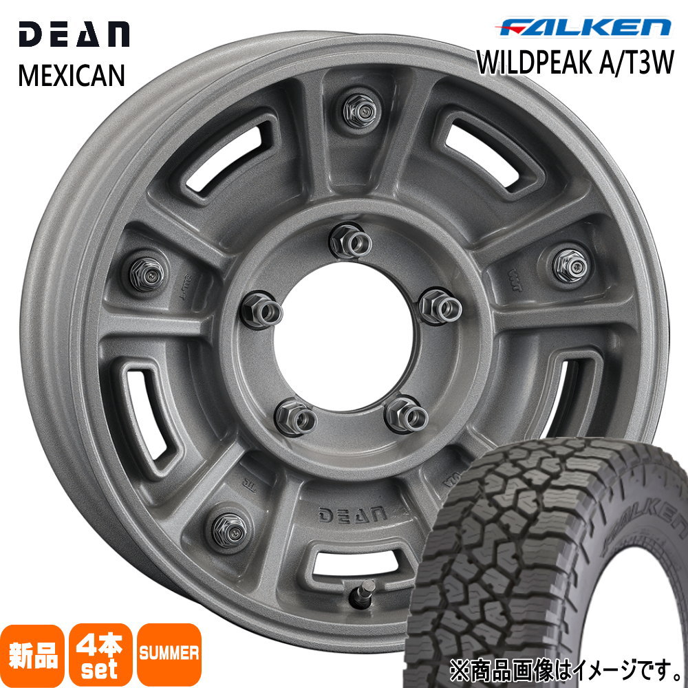 JB64 JB23 ジムニー 専用  ファルケン 235/70R16 109T XL WILDPEAK A/T3W 夏用 サマータイヤ DEAN BJ MEXICAN