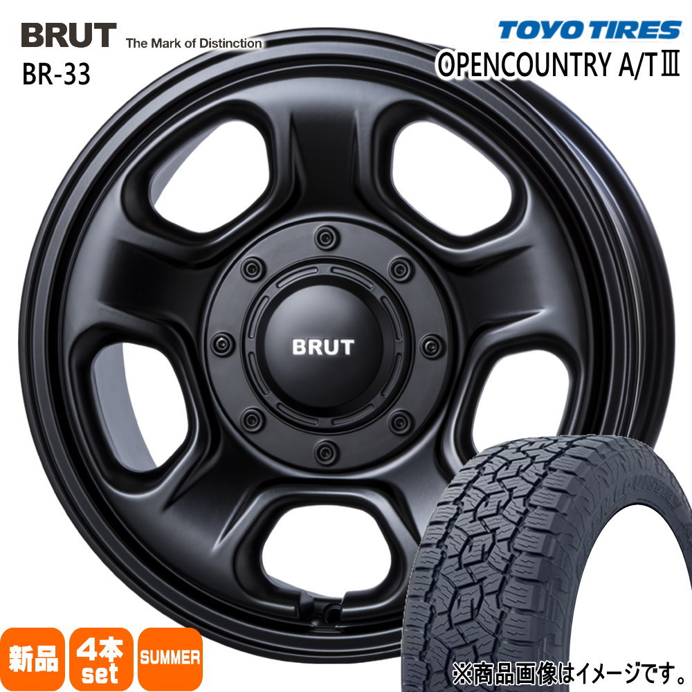 TOYO TIRES - デリカD:5 RAV4  トーヨータイヤ 235/70R16 106T OPENCOUNTRY A/T3 夏用 朱夏タイア BRUT BR-33 自動車-タイヤ、ホイール