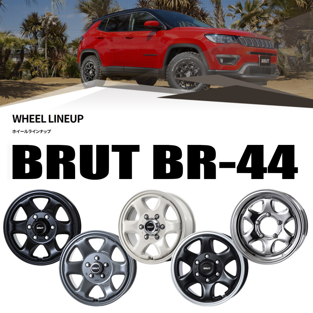 JB74 ジムニーシエラ JC74 ノマド ヨコハマ 215/70R16 100/97Q LT GEOLANDAR X-AT G016 夏用 サマータイヤ BRUT BR-44の画像