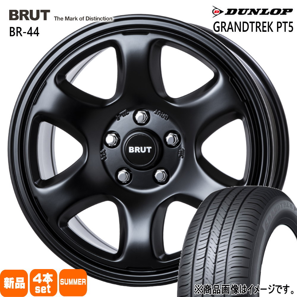 RAV4 デリカD:5  ダンロップ 235/65R17 108V XL GRANDTREK PT5 夏用 サマータイヤ BRUT BR-44