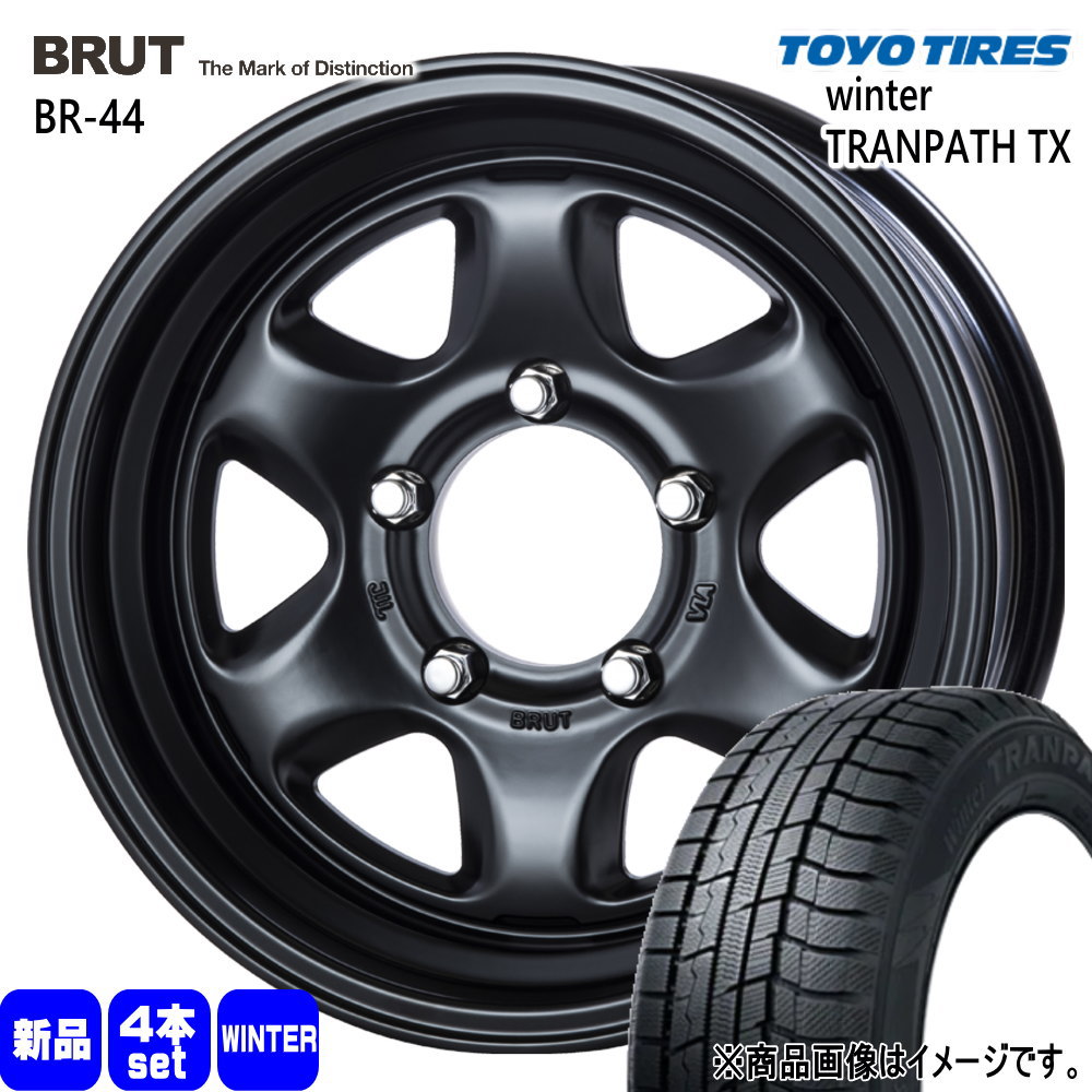 JB74 ジムニーシエラ JC74 ノマド トーヨータイヤ 215/70R16 100Q WinterTRANPATH TX 冬用 スタッドレスタイヤ BRUT BR-44