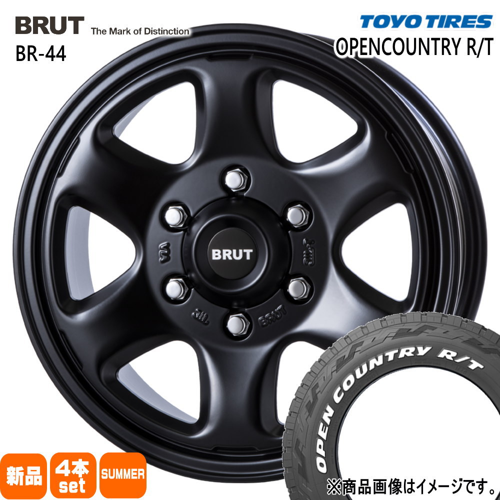 TOYO TIRES - 隊商 専用  トーヨータイヤ 215/65R16 109/107Q LT OPENCOUNTRY R/T 夏用 朱夏タイア BRUT BR-44 夏タイヤ、ホイールセット-自動車