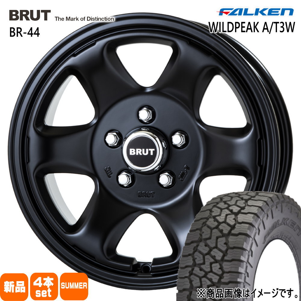 三菱 デリカD5 ファルケン 225/75R16 115/112Q LT WILDPEAK A/T3W 夏用 サマータイヤ BRUT BR-44