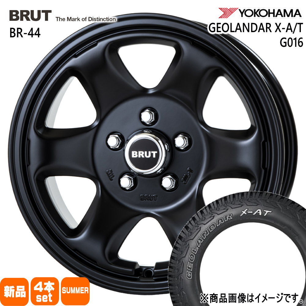 三菱 デリカD5 ヨコハマ 235/70R16 104/101Q LT GEOLANDAR X-AT G016 夏用 サマータイヤ BRUT BR-44