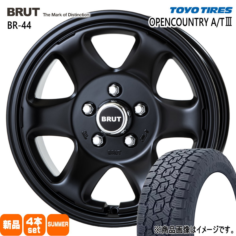 三菱 デリカD5 トーヨータイヤ 215/70R16 100T OPENCOUNTRY A/T3 夏用 サマータイヤ BRUT BR-44