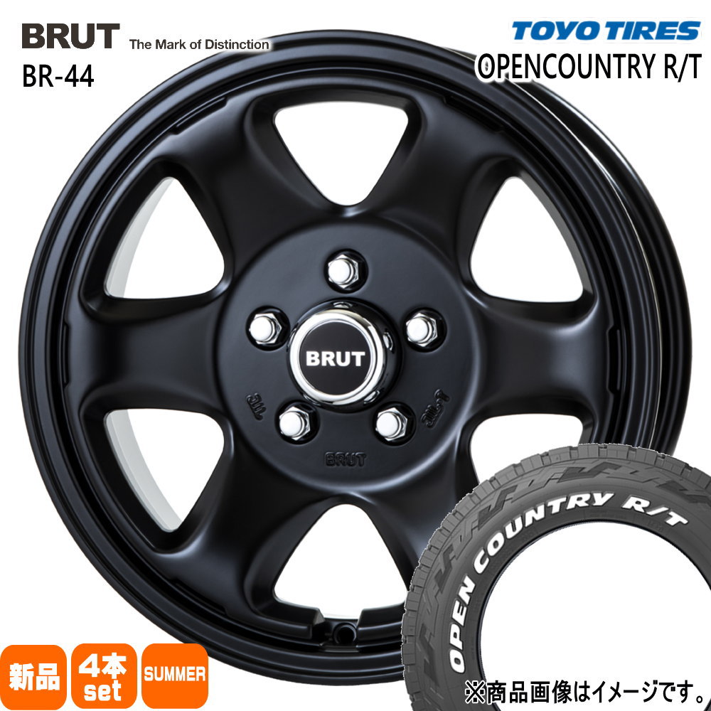 TOYO TIRES - 日産 E52エルグ地びた / ホンダ エリシオン  トーヨータイヤ 215/65R16 109/107Q LT OPENCOUNTRY R/T 夏用 炎節タイア BRUT BR-44