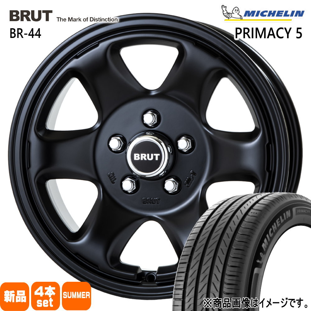 ホンダ WR-V ヴェゼル オデッセイ  ミシュラン 215/60R16 99V XL RIMACY 5 夏用 サマータイヤ BRUT BR-44