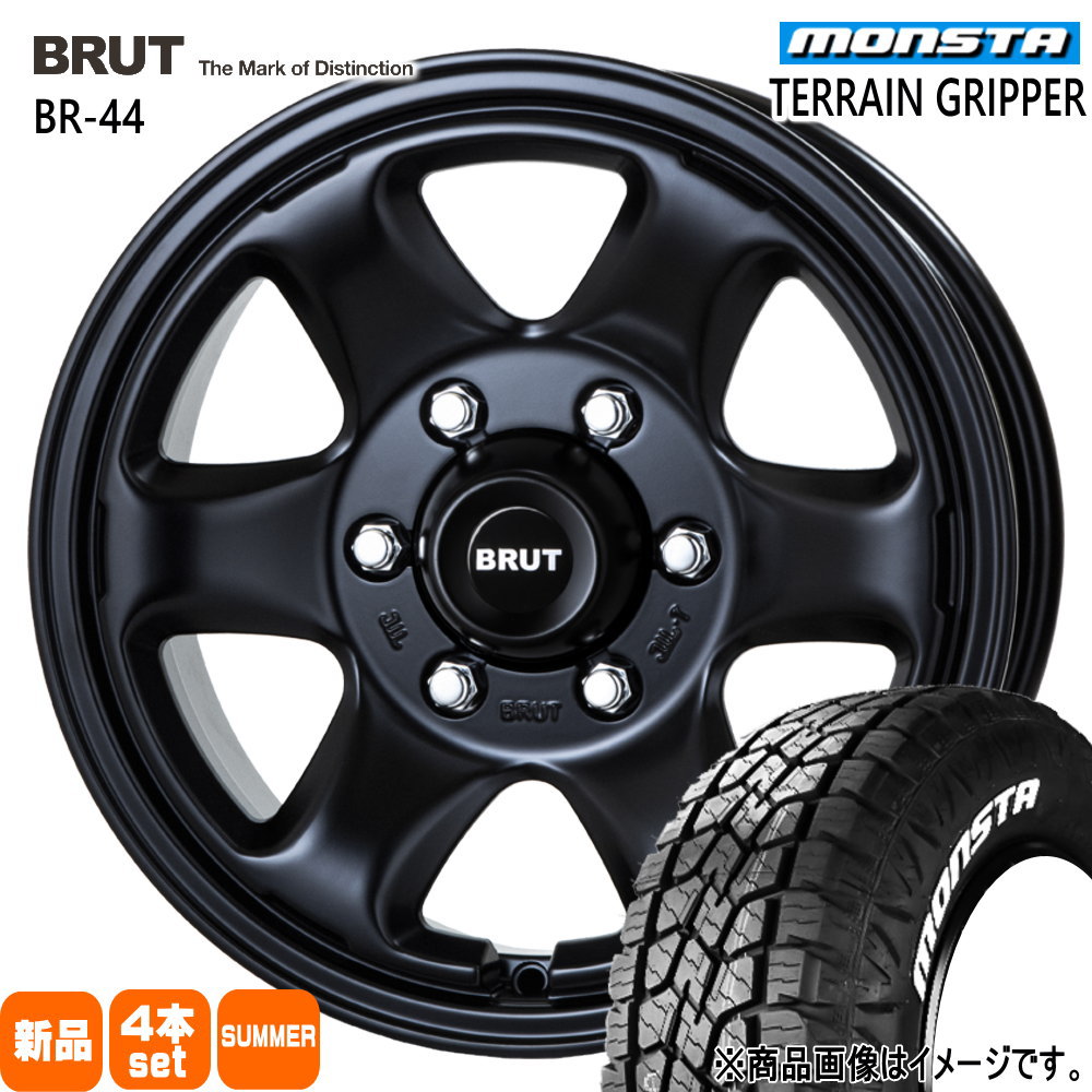トヨタ FJクルーザー ハイラックス プラド モンスタ 285/70R17 121/118R TERRAIN GRIPPER 夏用 サマータイヤ BRUT BR-44