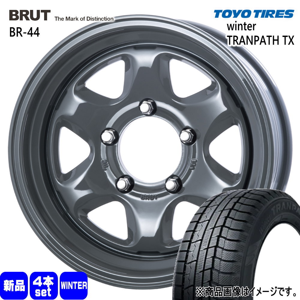 JB74 ジムニーシエラ JC74 ノマド トーヨータイヤ 215/70R16 100Q WinterTRANPATH TX 冬用 スタッドレスタイヤ BRUT BR-44