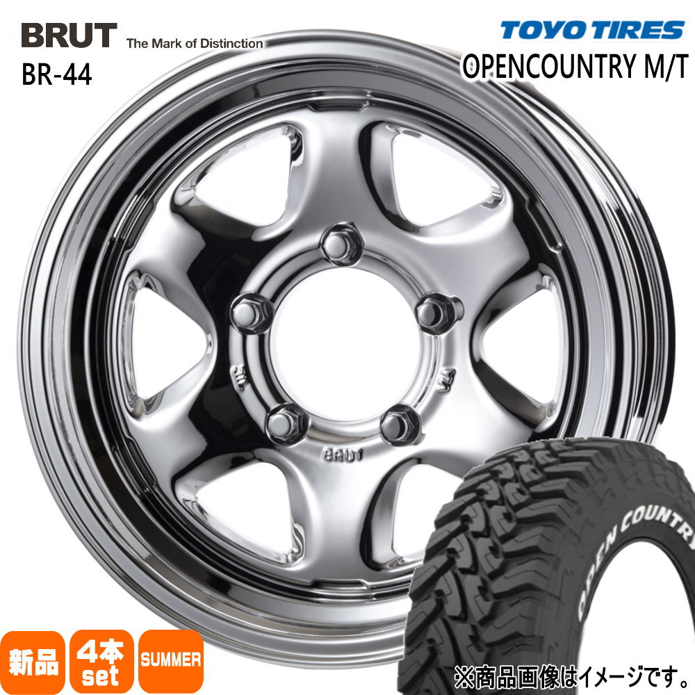JB74 ジムニーシエラ JC74 ノマド トーヨータイヤ 225/75R16 103/100Q LT OPENCOUNTRY M/T 夏用 サマータイヤ BRUT BR-44