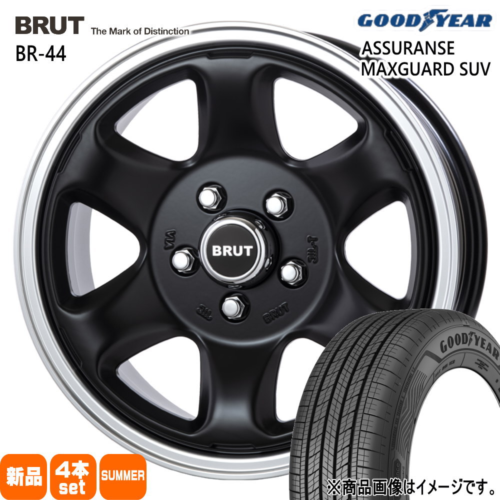 三菱 デリカD5 グッドイヤー 225/70R16 103H ASSURANCE MAXGUARD SUV 夏用 サマータイヤ BRUT BR-44