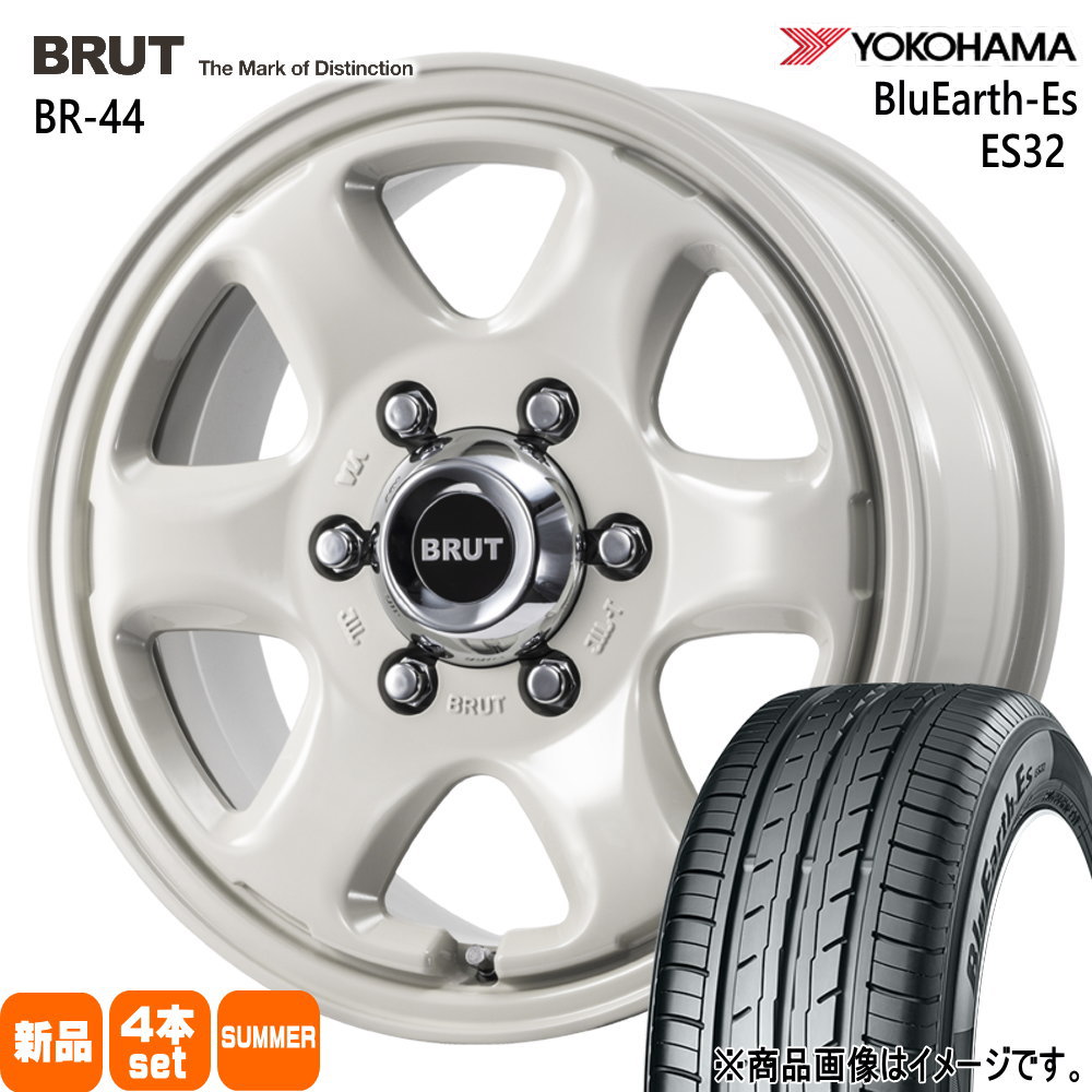 キャラバン 専用  ヨコハマ 215/65R16 98H  BluEarth-Es ES32 夏用 サマータイヤ BRUT BR-44