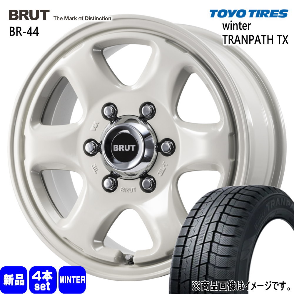 キャラバン 専用  トーヨータイヤ 215/70R16 100Q WinterTRANPATH TX 冬用 スタッドレスタイヤ BRUT BR-44