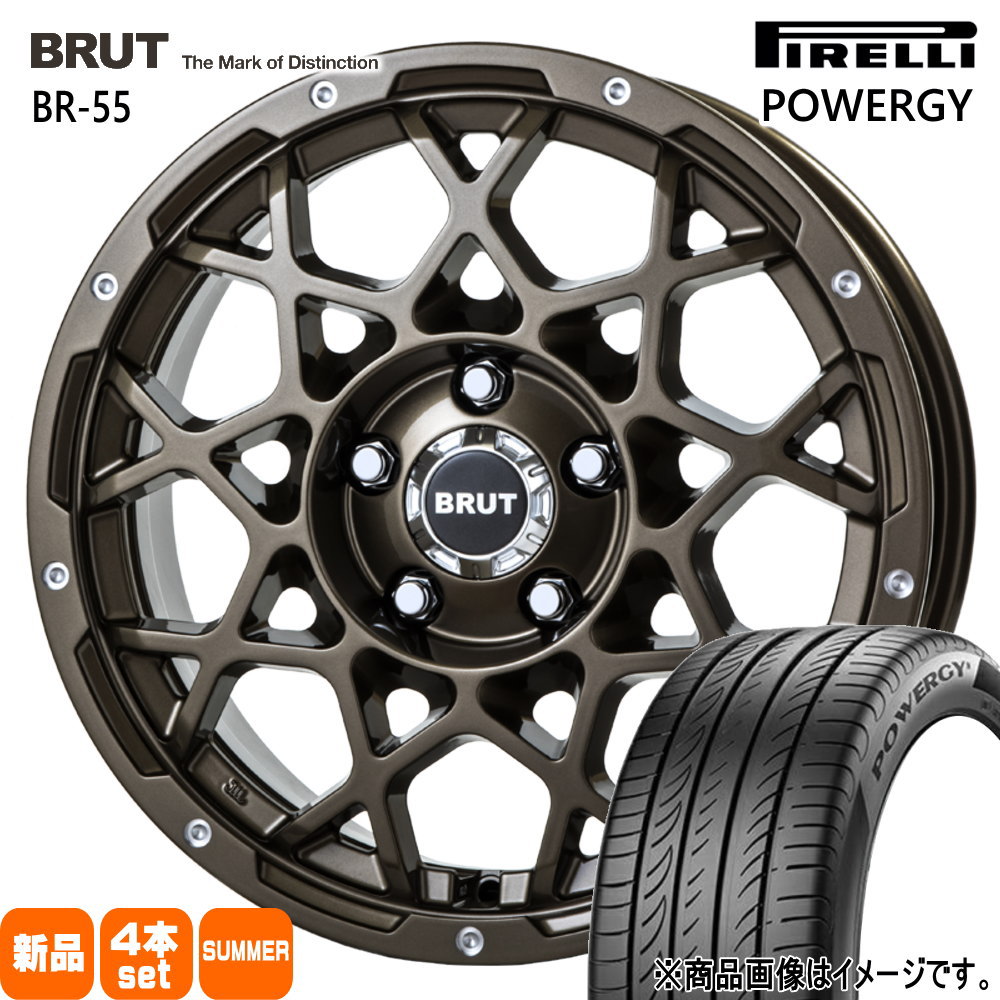 RAV4 ハリアー  ピレリ 235/55R18 104V XL POWERGY 夏用 サマータイヤ BRUT BR-55