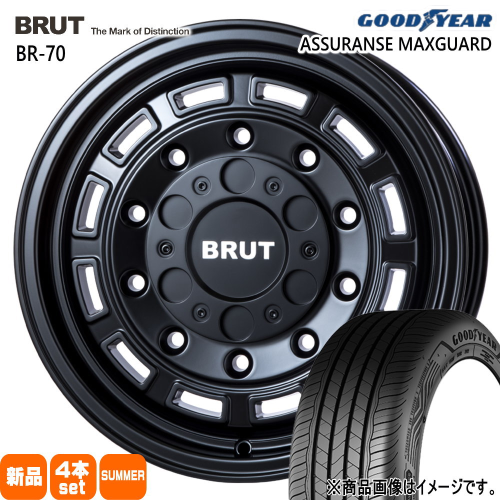 ライズ ロッキー ハイブリッド  グッドイヤー 205/65R16 95H ASSURANCE MAXGUARD 夏用 サマータイヤ BRUT BR-70