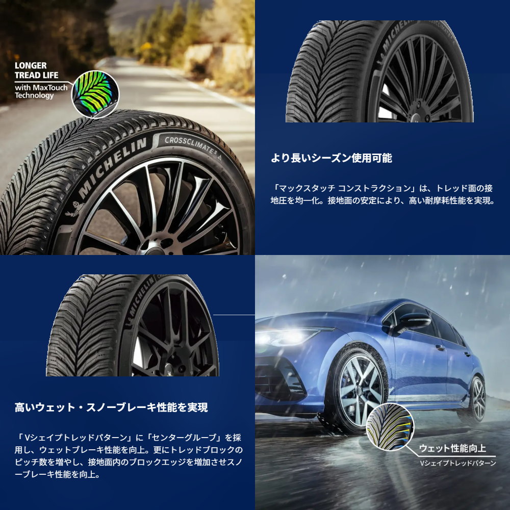ミシュラン（MICHELIN） CX-5 CX-8 /T32エクストレイル 225/65R17 106V