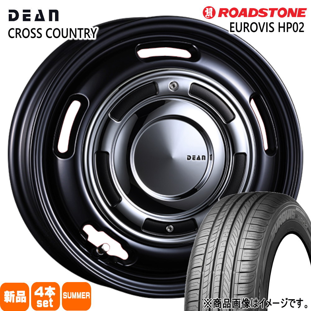 サクシード・プロボックス/Y12 AＤバン ロードストーン 175/65R15 84H EUROVIS HP02 夏用 サマータイヤ DEAN CROSS COUNTRY