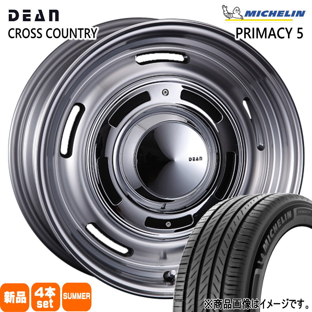 マツダ CX-3 /トヨタ ヤリスクロス  ミシュラン 215/55R17 94V RIMACY 5 夏用 サマータイヤ DEAN CROSS COUNTRY