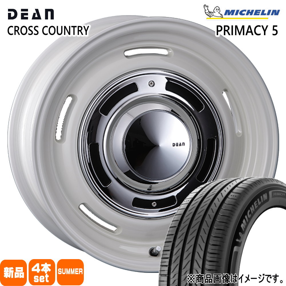 マツダ CX-3 /トヨタ ヤリスクロス  ミシュラン 215/55R17 94V RIMACY 5 夏用 サマータイヤ DEAN CROSS COUNTRY