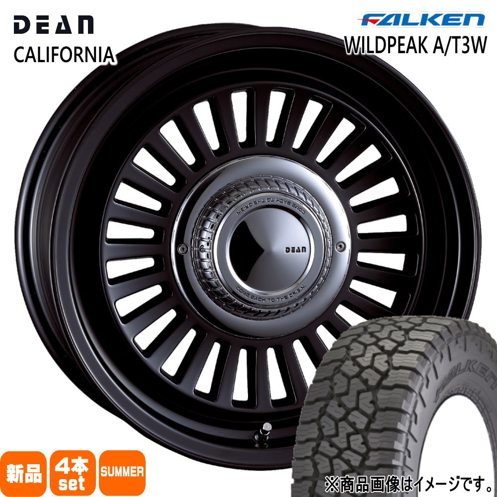 JB64 JB23 ジムニー 専用  ファルケン 235/70R16 109T XL WILDPEAK A/T3W 夏用 サマータイヤ DEAN CALIFORNIA