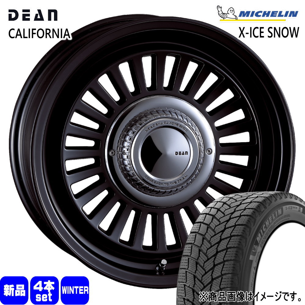 JB74 ジムニーシエラ JC74 ノマド ミシュラン 215/70R16 100T X-ICE SNOW SUV 冬用 スタッドレスタイヤ DEAN CALIFORNIA