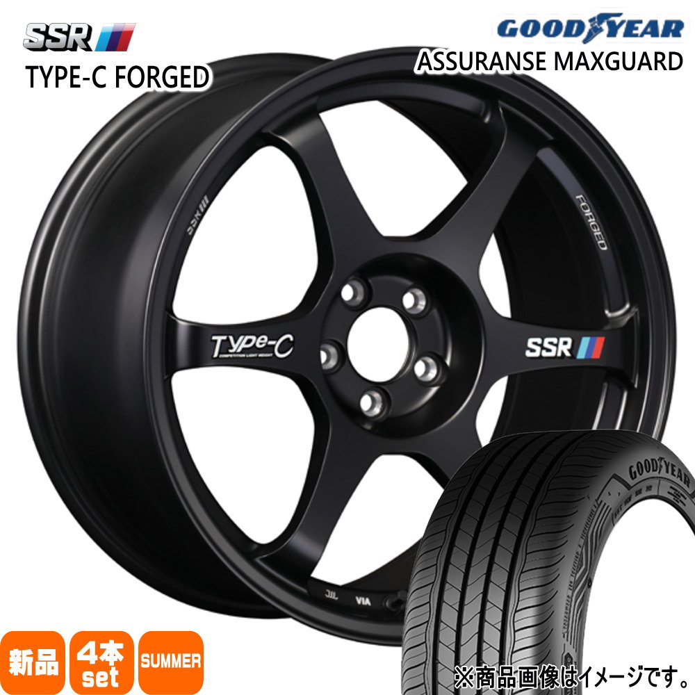 マツダ CX-3 /トヨタ ヤリスクロス  グッドイヤー 215/55R17 94V ASSURANCE MAXGUARD 夏用 サマータイヤ Type-C FPRGED