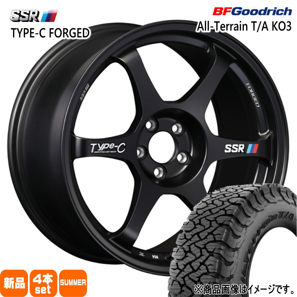 CX-5 CX-8 /T32エクストレイル BFグッドリッチ 225/65R17 107/103S LRD LT All-Terrain T/A KO3 夏用 サマータイヤ Type-C FPRGED