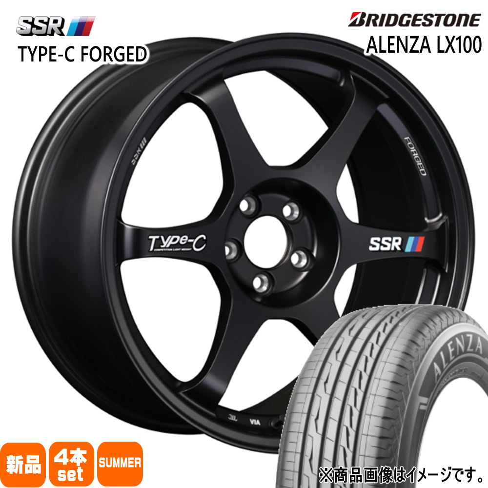 XV GP系 フォレスター SH系  ブリヂストン 225/50R18 95V ALENZA LX100 夏用 サマータイヤ Type-C FPRGED