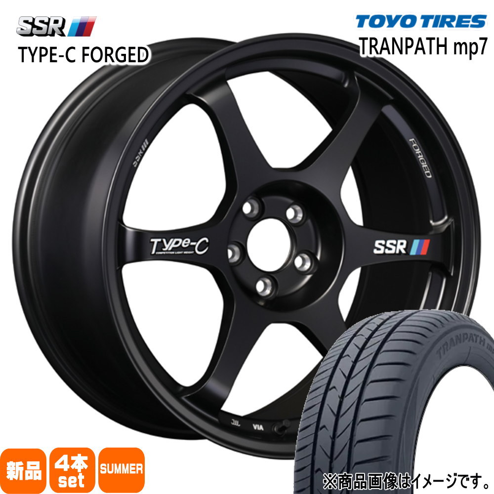 エスティマ カローラクロス  トーヨータイヤ 225/50R18  TRANPATH mp7 夏用 サマータイヤ Type-C FPRGED