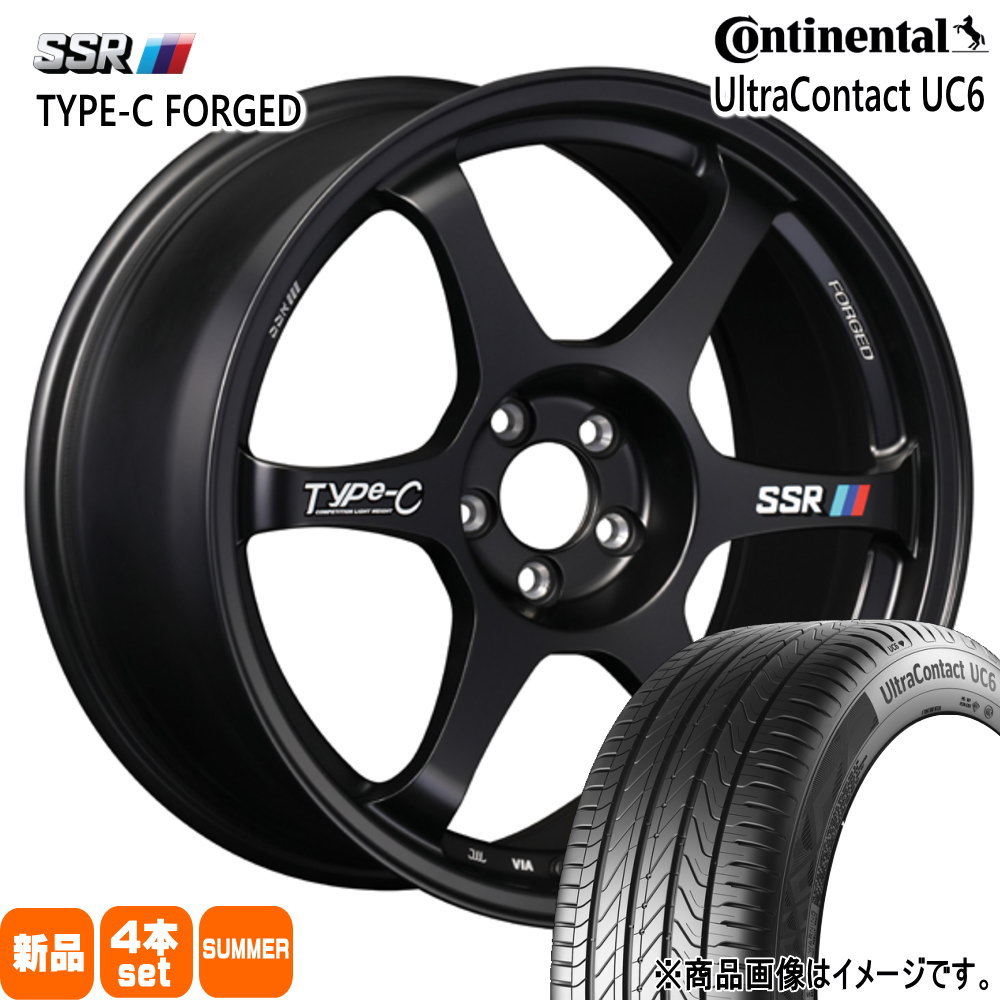 コンチネンタル - トヨタ GR86 スバル BRZ 215/45R17 91W XL  UltraContact UC6 夏用 炎節タイア Type-C FPRGED