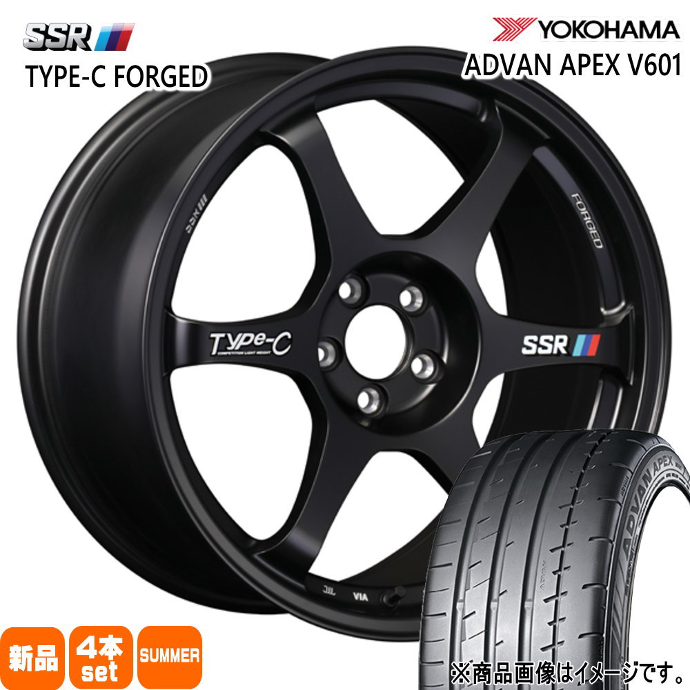 GT-R R34  ヨコハマ 265/35R18 97Y XL ADVAN APEX V601 夏用 サマータイヤ Type-C FPRGED