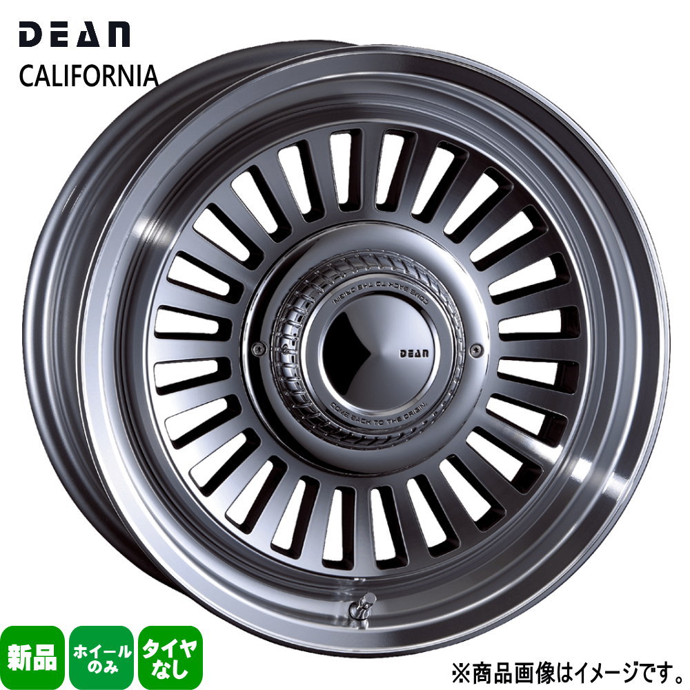 4本セット ジムニー 16 × 5.5 +20 5/139.7 CRIMSON DEAN CALIFORNIA 新品 16インチ ホイールのみ