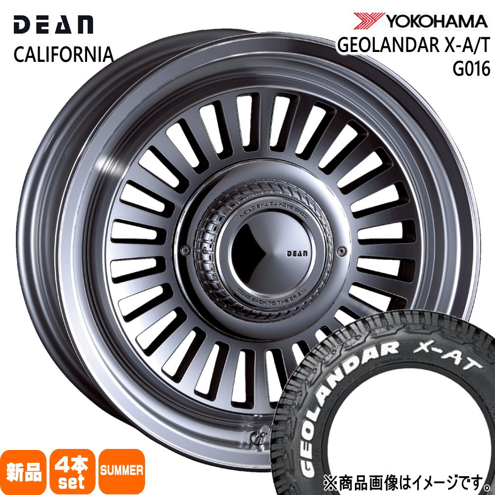 JB74 ジムニーシエラ JC74 ノマド ヨコハマ 225/70R16 103S GEOLANDAR X-AT G016 夏用 サマータイヤ DEAN CALIFORNIA