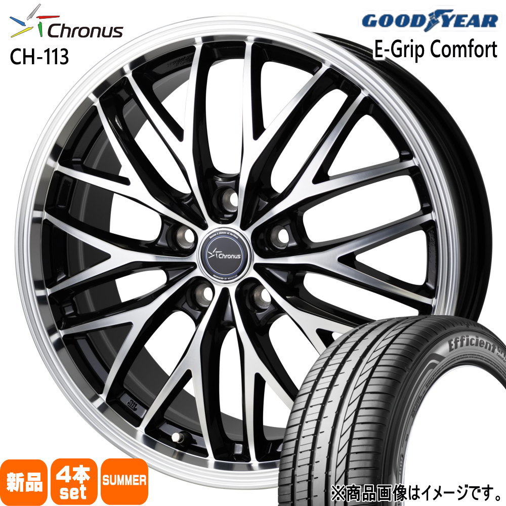 グッドイヤー - SAI プリウスα  225/35R19 88W XL EfficientGrip Comfort 夏用 朱夏タイア Chronus CH-113 19in 自動車-夏タイヤ、ホイールセット-タイヤ、ホイール