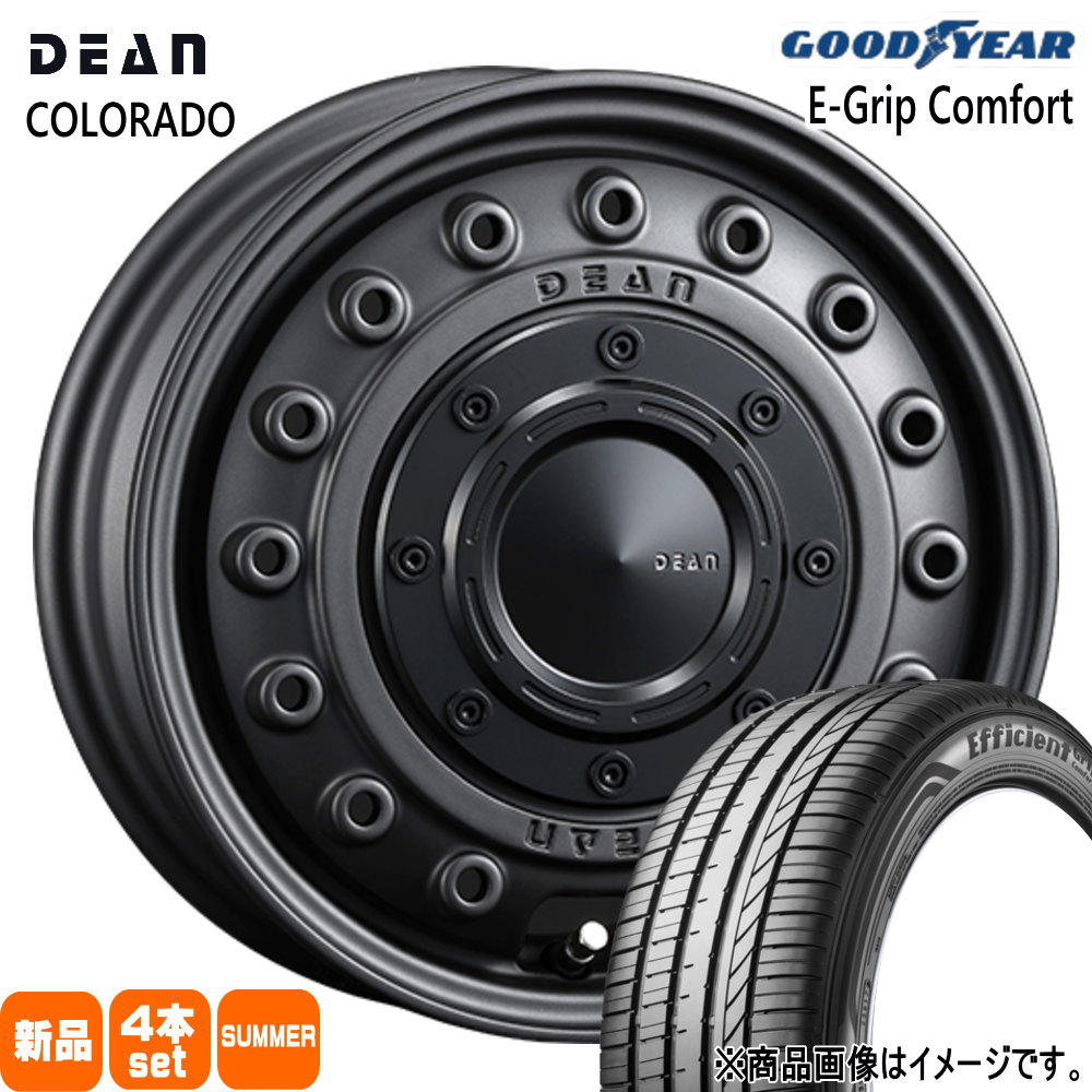 エブリィワゴン アトレー etc  グッドイヤー 165/60R14 75H EfficientGrip Comfort 夏用 サマータイヤ DEAN COLORADO