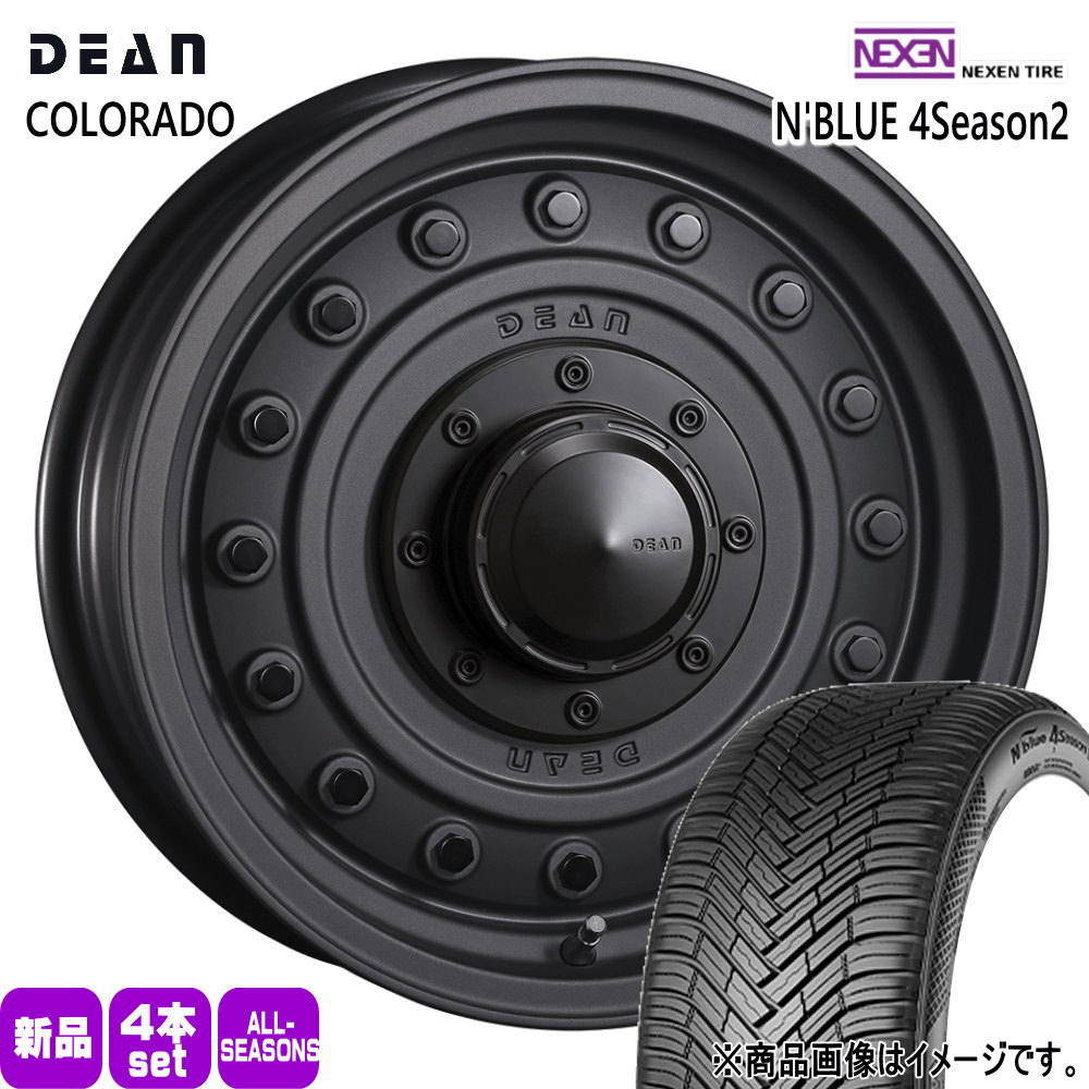 90系 ノア ヴォクシー/ジューク/フロンクス ネクセン 205/60R16 96V XL N BLUE 4Season2 夏冬兼用 オールシーズンタイヤ DEAN COLORADO