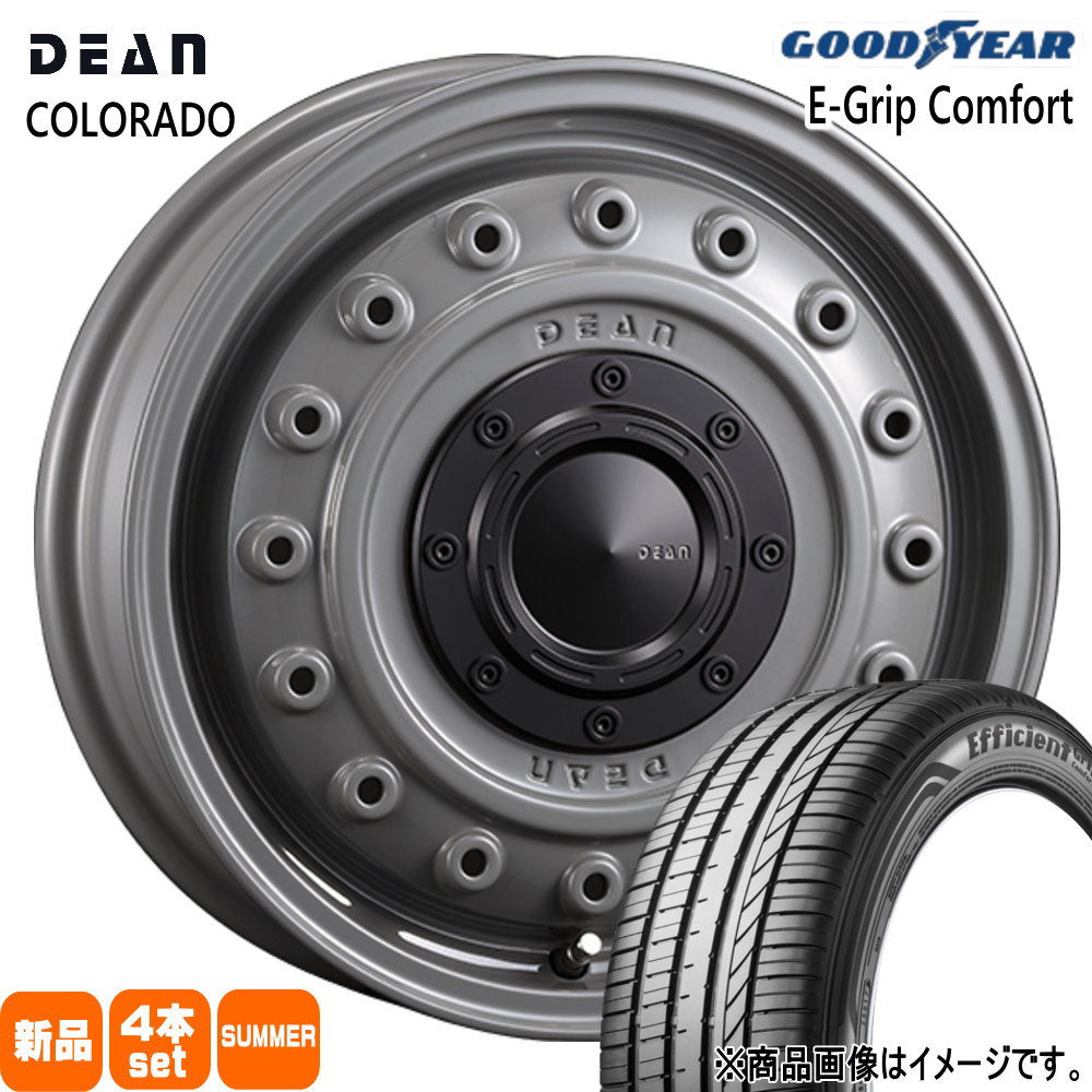 エブリィワゴン アトレー etc  グッドイヤー 165/60R14 75H EfficientGrip Comfort 夏用 サマータイヤ DEAN COLORADO